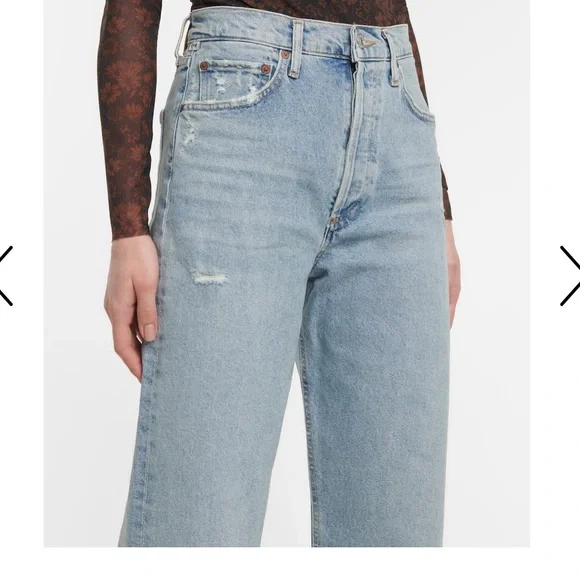 Citzens of Humanity Eva High Rise Baggy Jean in size 25 (NWT)